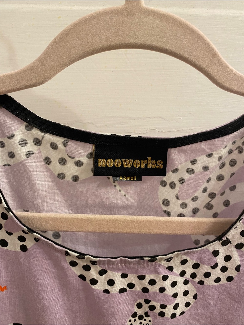 Nooworks Lilac Micotti Snake Mini Dress - Picture 2 of 5